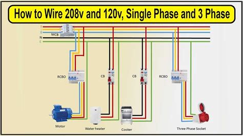 208v Motor Wiring Diagrams