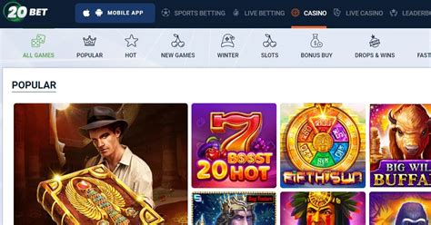 20bet casino login