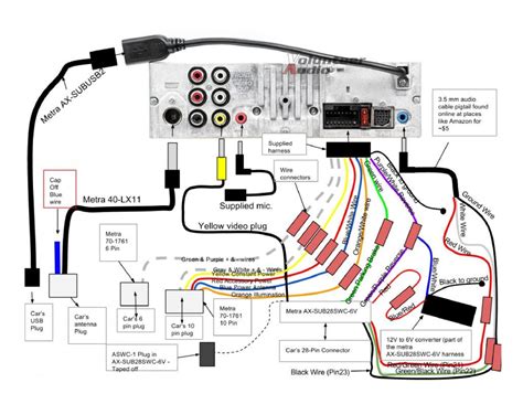 22 pin sony wiring diagram 