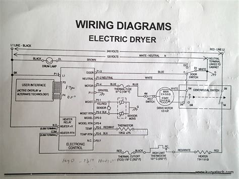 220 Dryer Schematic Wiring Diagram