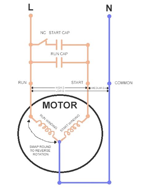 220 Single Phase Motor Wiring Diagram