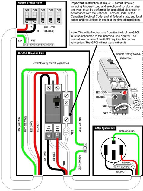 220 Volt Gfci Breaker Wiring Diagram