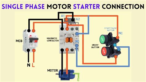 220v Magnetic Motor Starter Wiring Diagram