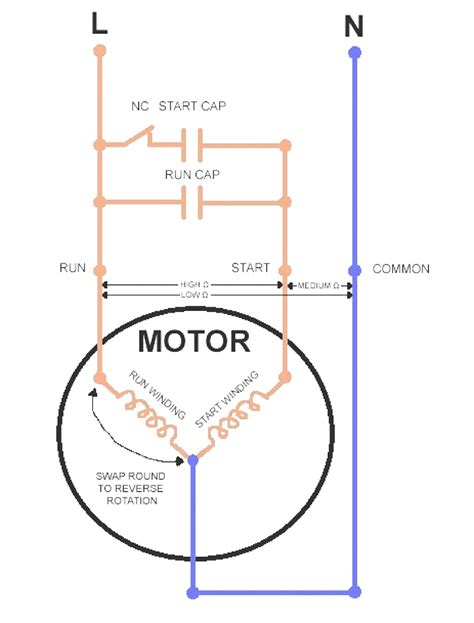 220v motor wiring diagram 