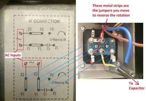 230v single phase rotation change wiring diagram 