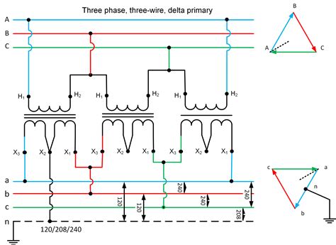 240 Volt Delta Wiring Diagram