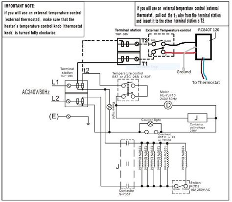 240v garage heater wiring diagram 