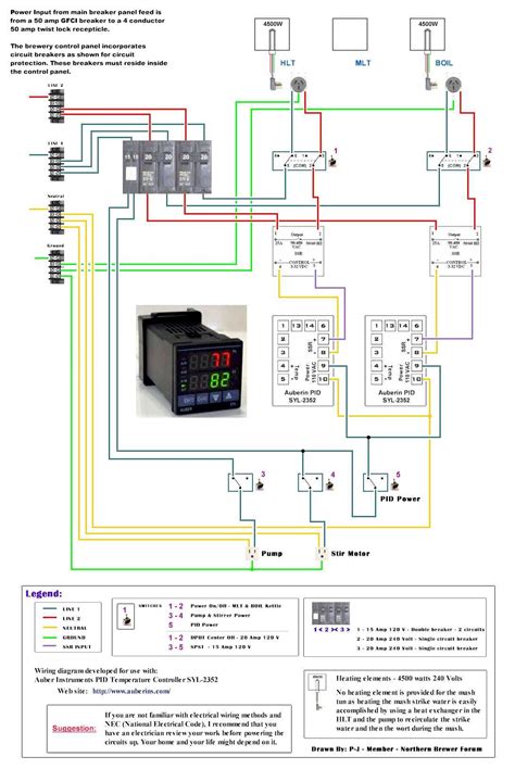 240v pid wiring diagram 