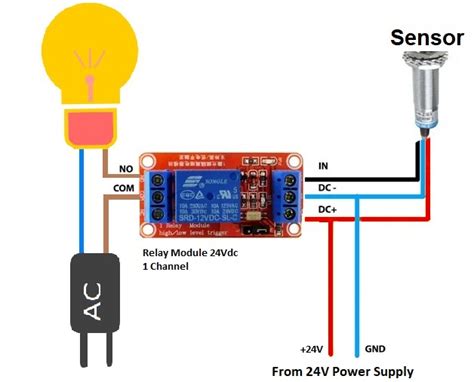 24vdc Relay Module Wiring Diagram