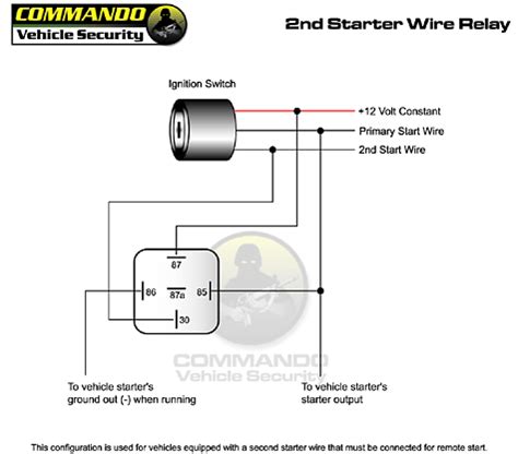 2nd Start Relay Wiring Diagram