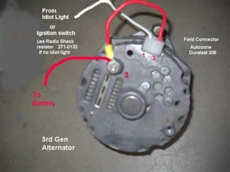 2wire Alternator Wiring Diagram Chevy