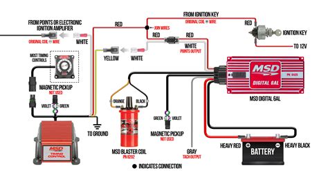 2wire Distributor Wiring Diagram Msd 6al Connected To