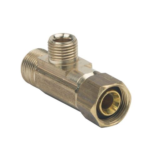 3/8 compression to 1/4 compression fitting ice maker hookup