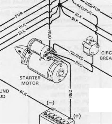 3 0 mercruiser starter wiring diagram 