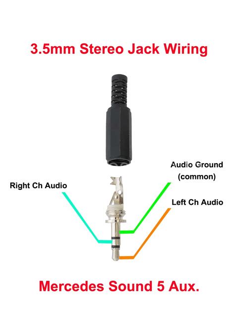 3 5mm Headphone Plug Wiring Diagram