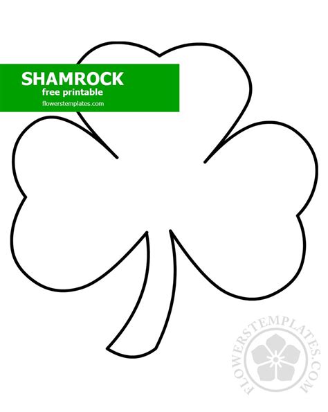 3 Leaf Clover Template