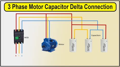 3 Phase Capacitor Wiring Diagram