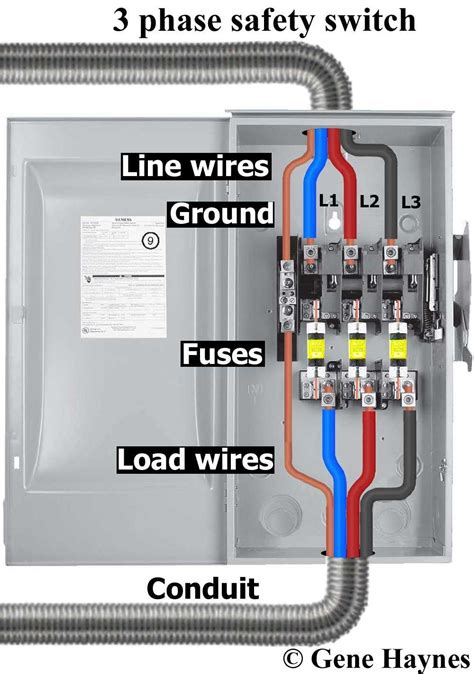 3 Phase Disconnect Wiring Diagram