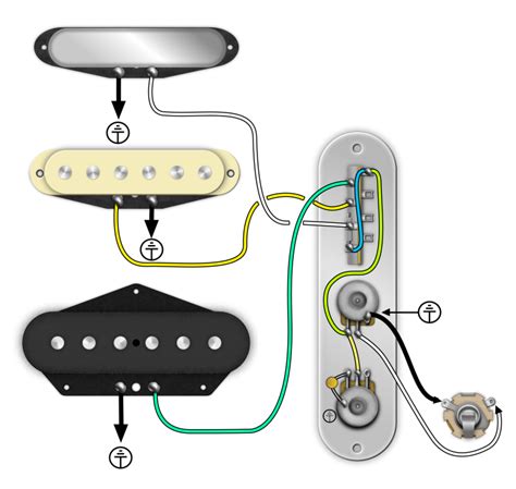 3 Pickup Telecaster Wiring Diagram