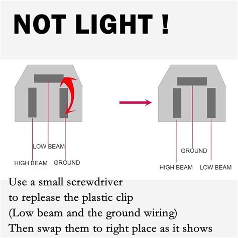 3 Pin Headlight Wiring Diagram