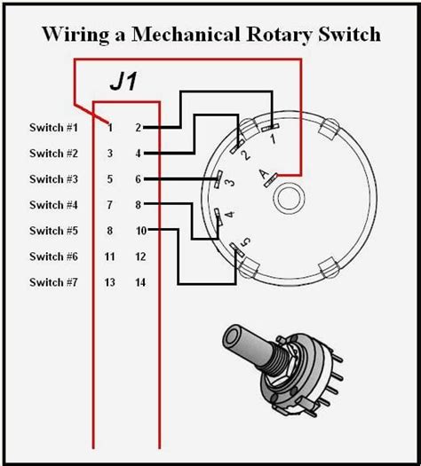 3 Pole Rotary Switch Wiring Diagram