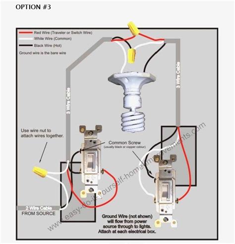 3 Way Switch Wiring Methods