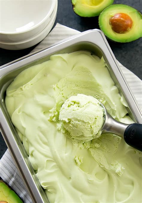 3 ingredient avocado ice cream