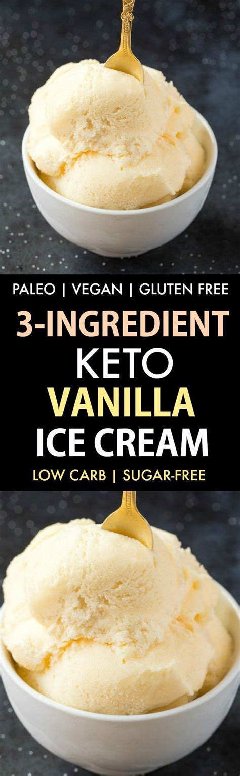 3 ingredient keto ice cream