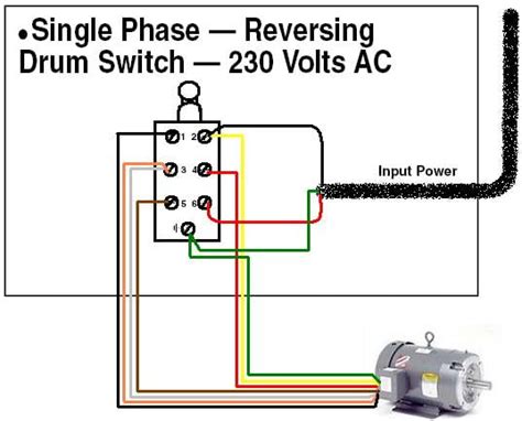 3 phase drum switch wiring 