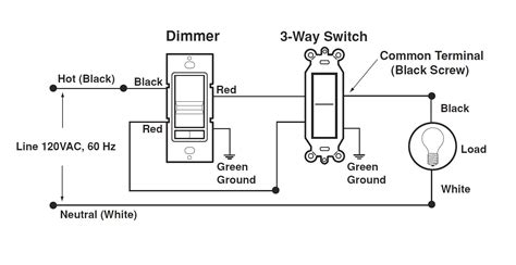 3 way dimmer switch wiring schematic 