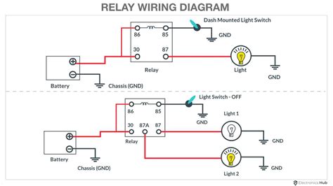 3 wire 6 volt relay wiring schematic 