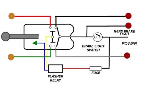 3 wire brake light diagram 