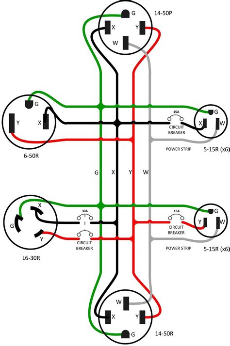30a receptacle wiring diagram 