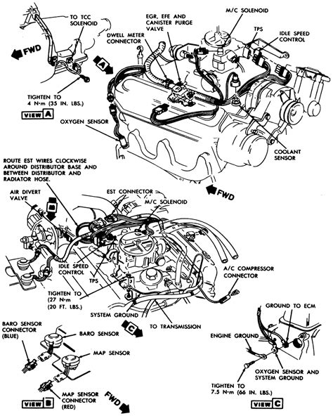 318 engine fuel line diagram 