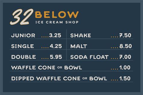 32 below ice cream