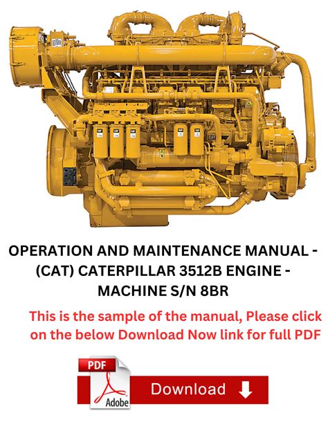 3512b Caterpillar Engine Manual Testing And Adjustment