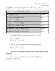 38 Laboratory Manual Chapter 18 Disturbing Equilibrium