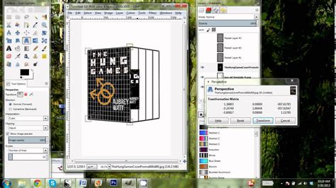 3d Boxed Set Book Cover Template Gimp