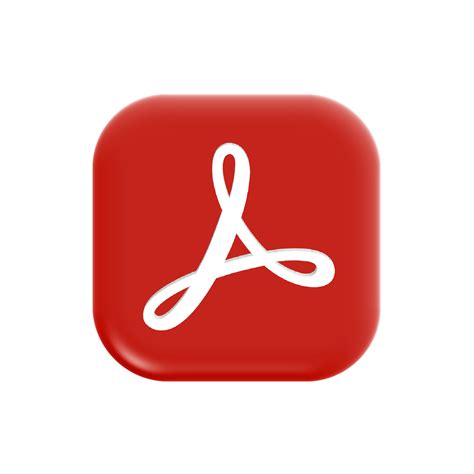 3d adobe acrobat icon, Adobe, acrobat, 3d icon in orb icons