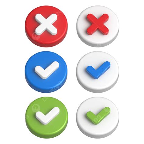 3d check and x mark, 3d check marks x vector & photo (free trial). Check marks dimensional various three green red 3d vector shutterstock stock mark