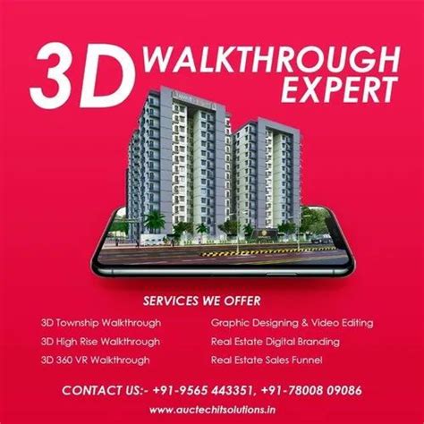 3d Walkthrough Service In Lucknow