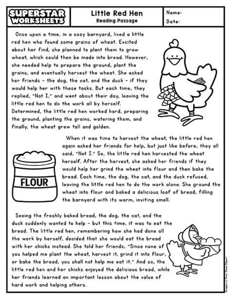 3rd Grade Reading Passages Free Printable