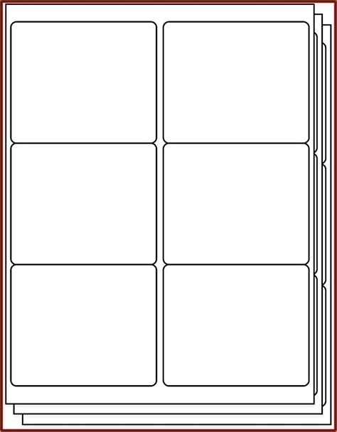 3x4 Label Template