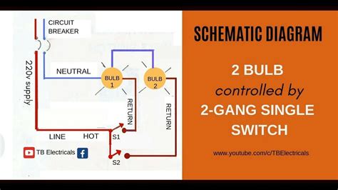 4 Gang Schematic Box Wiring Diagram