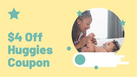 4 Off Huggies Coupon Printable