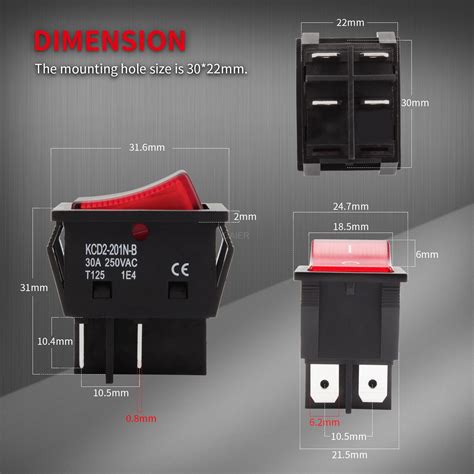 4 Pin Led Rocker Switch Wiring Diagram