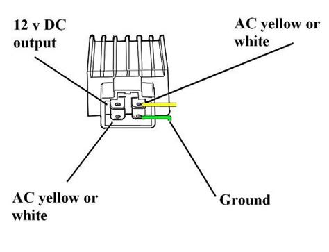 4 Pin Rectifier Wiring Diagram