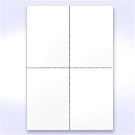 4 Postcards Per Page Template Word