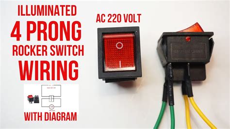 4 Prong Rocker Switch Wiring Diagram For