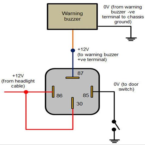 4 Terminal Relay Light Wiring Diagram